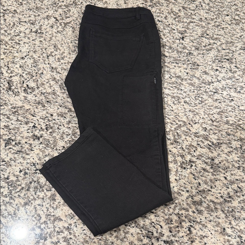 BYLT Basics Black Tech Denim Everyday Pant 2.0 Men's